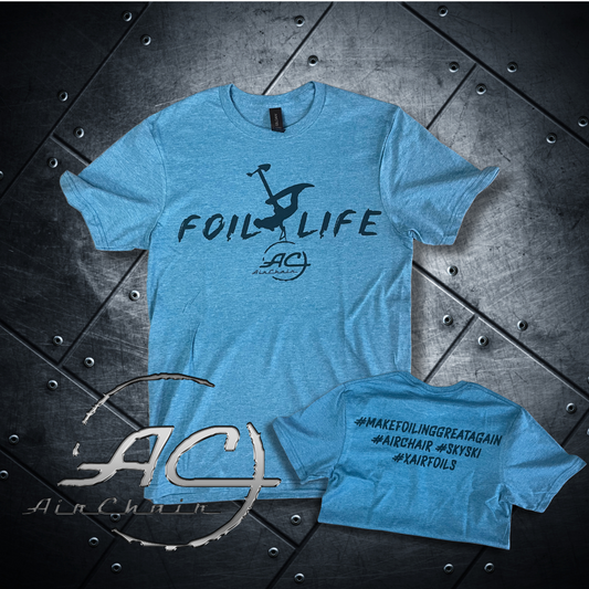 AirChair > Foil Life With Hashtags - Graphic Tee
